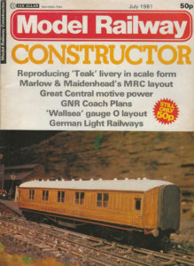 Model Railway Constructor Magazine (July 1981)