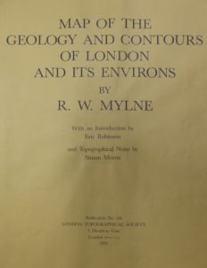 Map of the Geology and Contours of London and its Environs (Paperback)