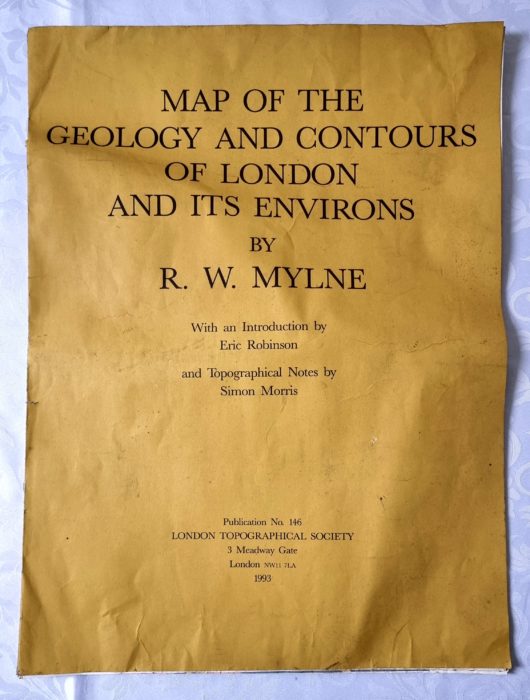 Map of the Geology and Contours of London and its Environs (Paperback)-Additional 1