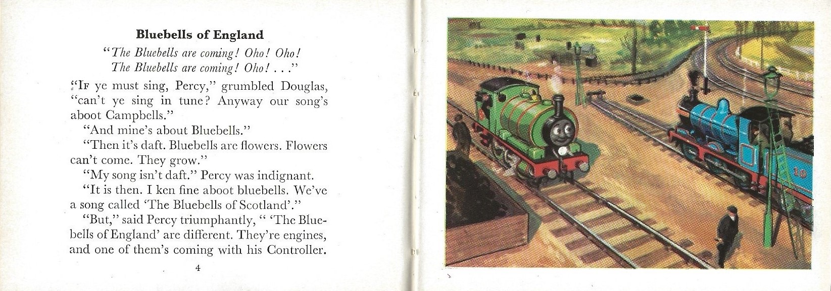 Stepney The Bluebell Engine: Railway Series No 21 (Hardback) Internal Image