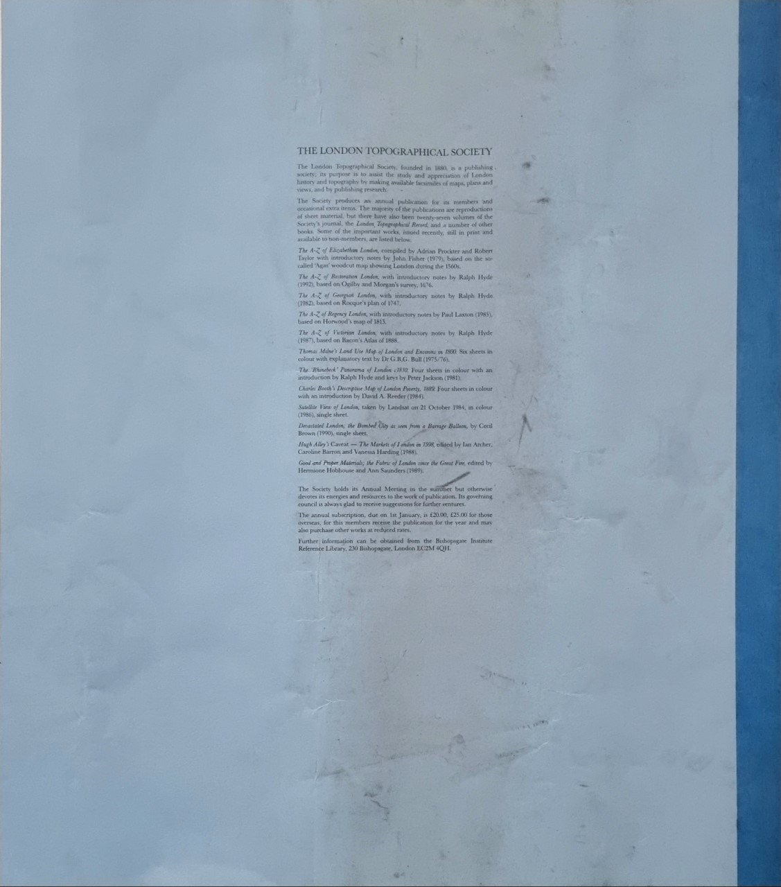An Actuall Survey of the Parish of St. Dunstan Stepney alias Stebunheath - Being one of the Ten Parishes in the County of Middlesex - adjacent to the City of London - Image 9