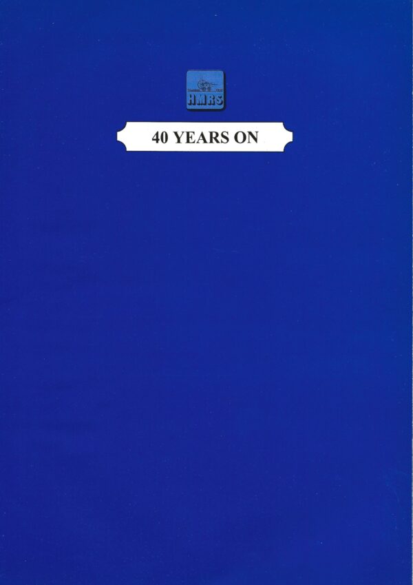 The Historical Model Railway Society 1950-1990 - 40 Years On -Internal 2