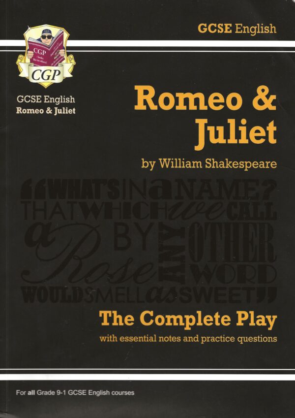 Romeo & Juliet - The Complete Play with Essential Notes and Practice Questions -Front Cover