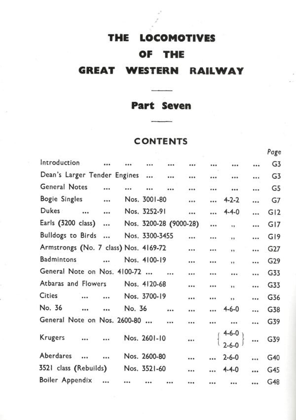 Locomotives of the Great Western Railway Part Seven - Deans Larger Tender Engines