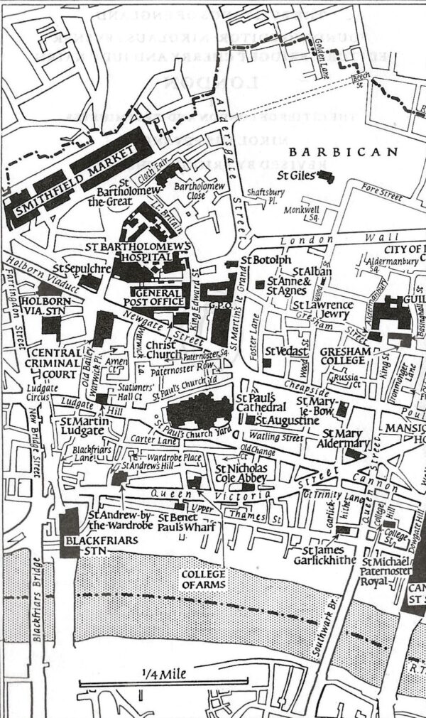 London Volume One - The Cities of London & Westminster (Hardback) Internal Page