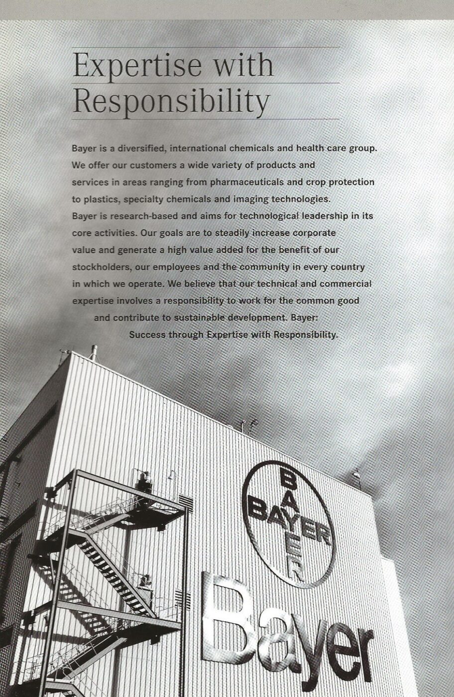 Bayer 1998 Annual Report and Accounts - Image 3