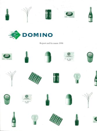 Domino Report and Accounts 1998 -Front Cover