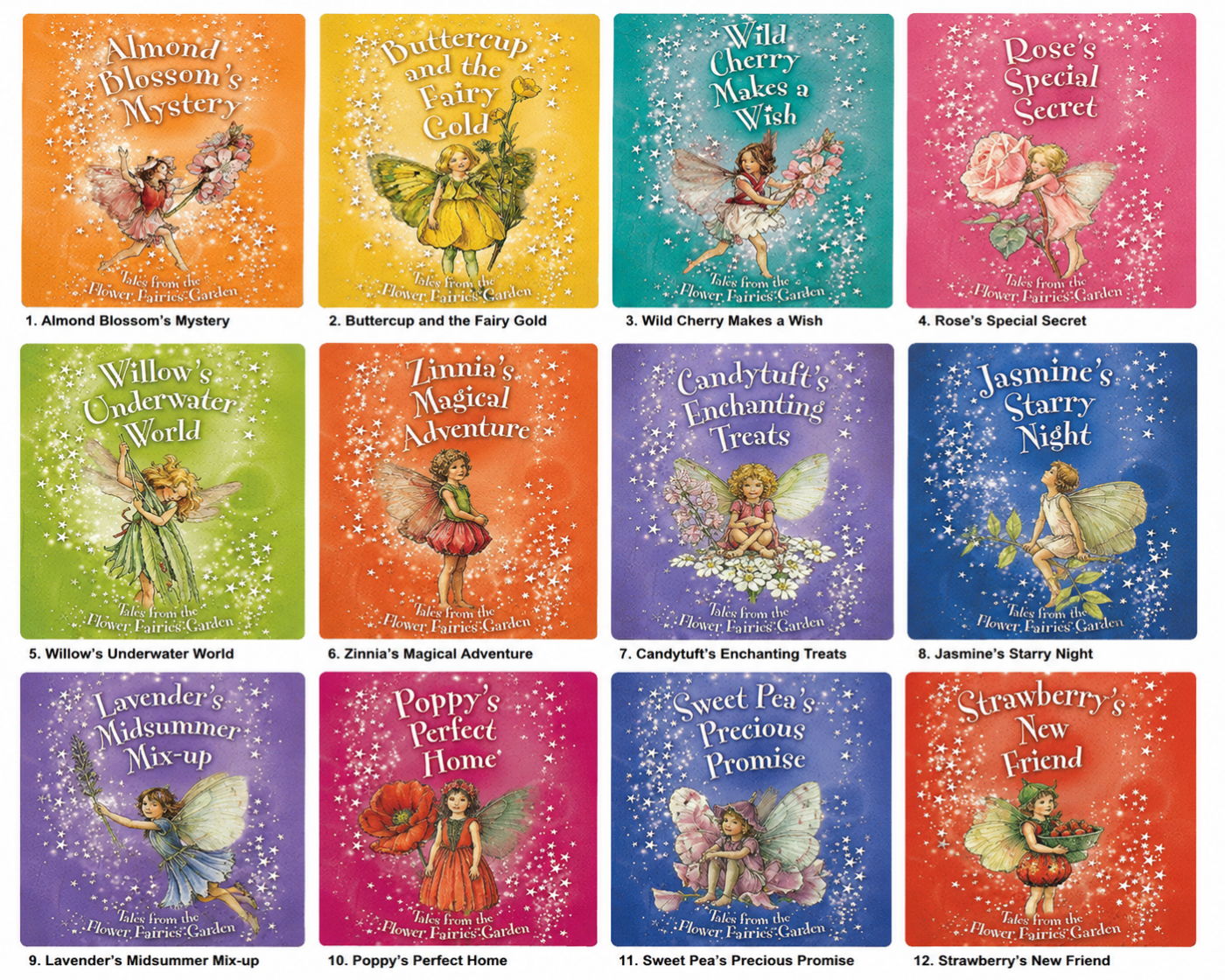 Tales from the Flower Fairies Garden – 12 Book Bundle -Image Small -Large